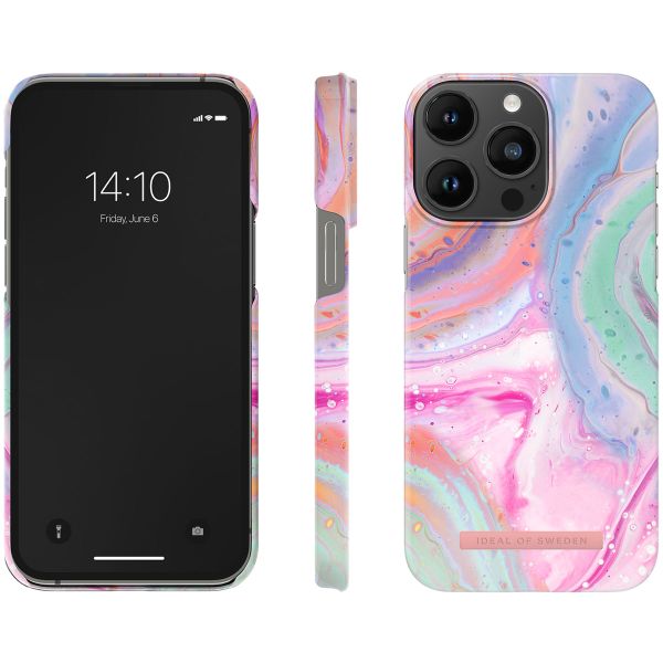 iDeal of Sweden Fashion Backcover iPhone 14 Pro - Pastel Marble