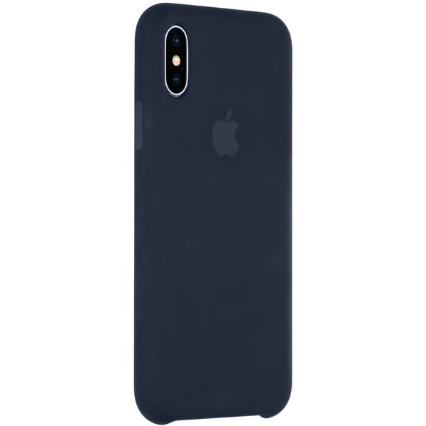 Apple Silicone Backcover Apple iPhone X - Midnight Blue
