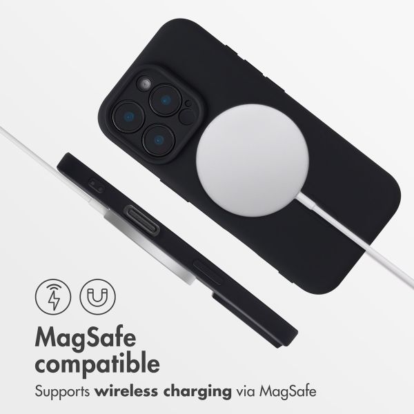 imoshion Colour Back Cover with MagSafe Apple iPhone 16 Pro Max - Black