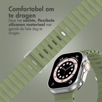 Accezz Ocean bandje Apple Watch Series 1 - 9 / SE (38/40/41 mm) | Series 10 / 11 (42 mm) - Khaki
