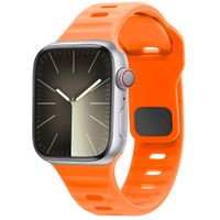 imoshion Active Sport siliconenbandje Apple Watch Series 1 t/m 9 / SE (38/40/41 mm) | Series 10 (42 mm) - Oranje