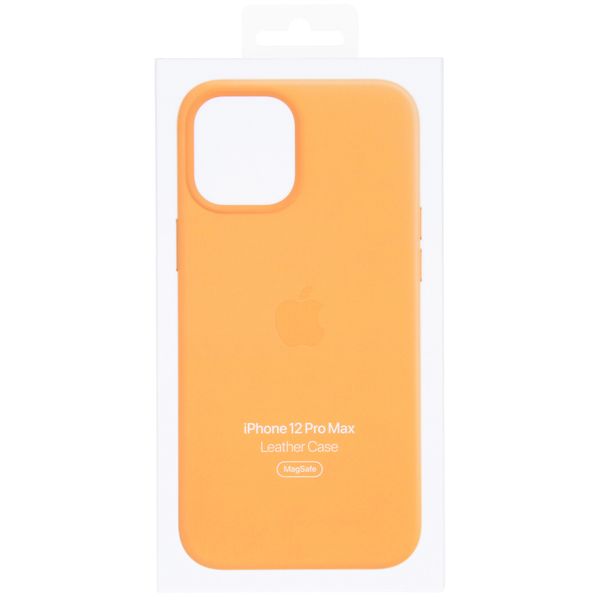 Apple Leather Backcover MagSafe Apple iPhone 12 Pro Max
