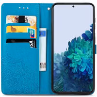 imoshion Mandala Bookcase Samsung Galaxy S22 - Turquoise