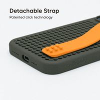 Callbuddy Hoesje met Strap Apple iPhone 16 Pro Max - Camo Orange