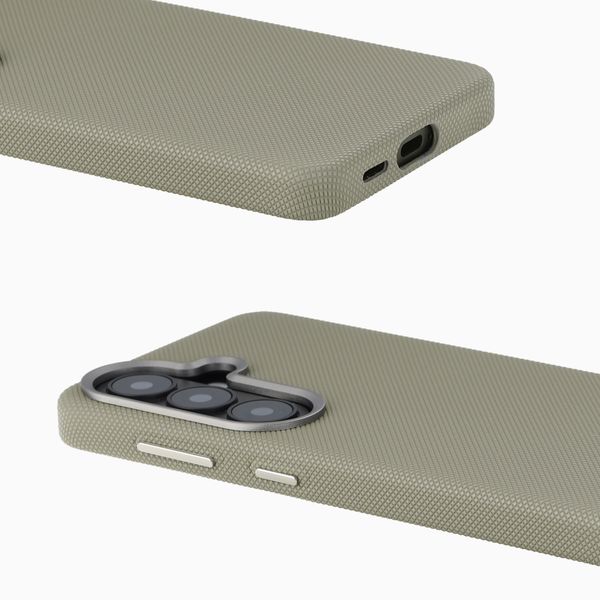 Accezz Mesh Backcover met MagSafe Samsung Galaxy S26 - Donkergrijs