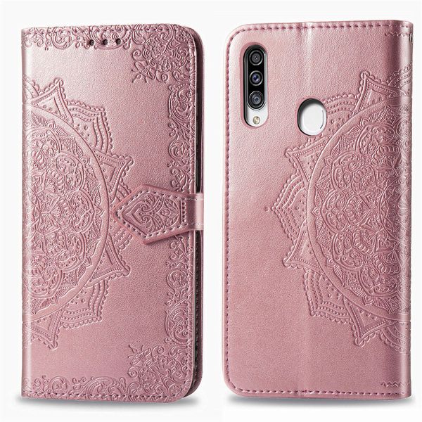 imoshion Mandala Bookcase Samsung Galaxy A20s - Rosé Goud