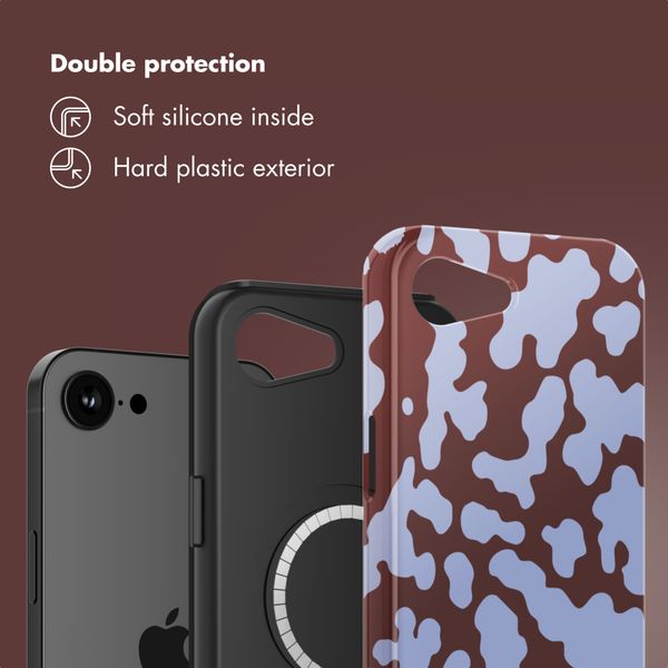 Selencia Vivid Back Cover with MagSafe Apple iPhone 17e / 16e - Moo'd Lavender Glow