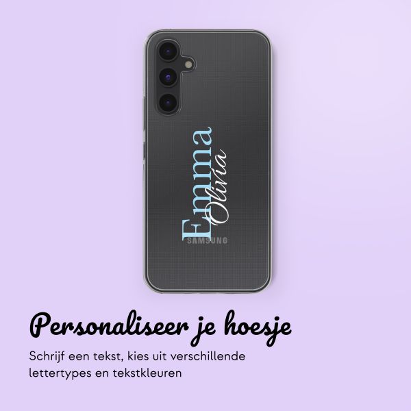 Hoesje met eigen foto en/of tekst Samsung Galaxy A54 (5G) - Naam