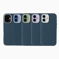 Accezz Mesh Backcover met MagSafe Apple iPhone 17 - Donkerblauw