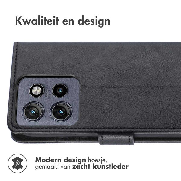 imoshion Luxe Bookcase Motorola Thinkphone 25 / Motorola Edge 50 Neo / Edge 60 Neo - Zwart