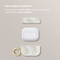 Selencia Vivid Case Apple AirPods Pro 3 - Desert Waves Beige