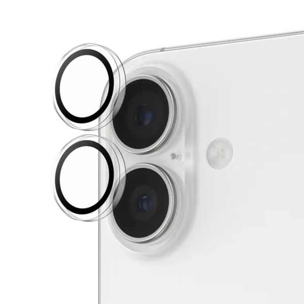 PanzerGlass Camera Protector Hoops Optic Rings voor de Apple iPhone 17 - Transparant