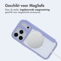 imoshion Transparante Bookcase met MagSafe Apple iPhone 18 Pro / 17 Pro - Lila
