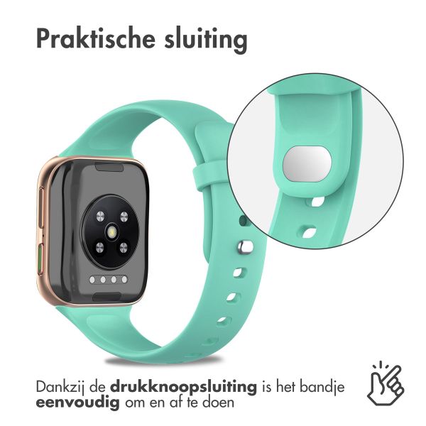 imoshion Siliconen Sport bandje Oppo Watch 46 mm - Mintgroen