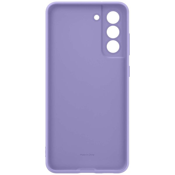 Samsung Originele Silicone Backcover Galaxy S21 FE - Lavender