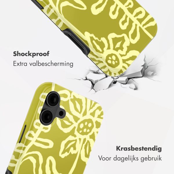 Selencia Vivid Backcover Apple iPhone 16 - Chalky Bloom