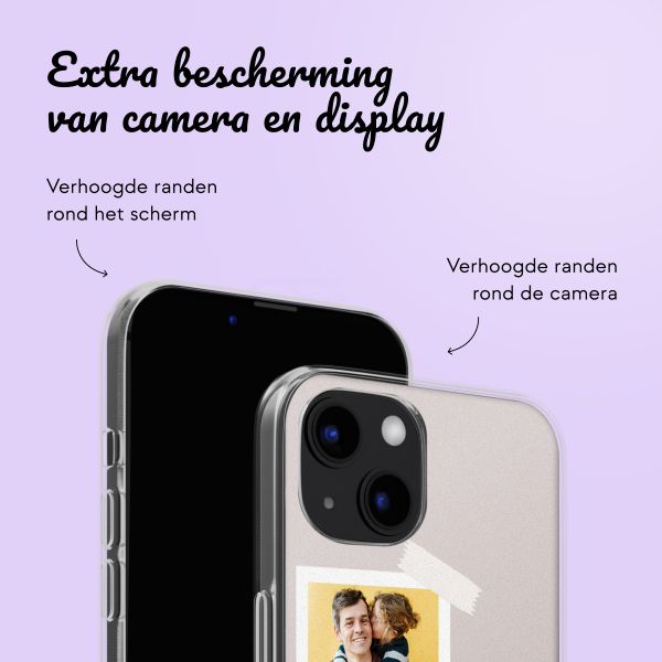 Gepersonaliseerd hoesje met filmrol N°1 iPhone 13 - Transparant