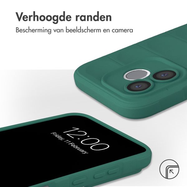 imoshion EasyGrip Backcover Honor 600 Lite - Donkergroen