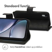 imoshion Luxe Bookcase iPhone Xr - Zwart