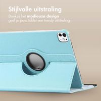 imoshion 360° draaibare Bookcase Apple iPad Pro 12.9 (2020/2021/2022) - Lichtblauw