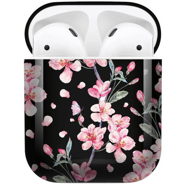 imoshion Design Hardcover Case AirPods 1 / 2 - Blossom Watercolor Black