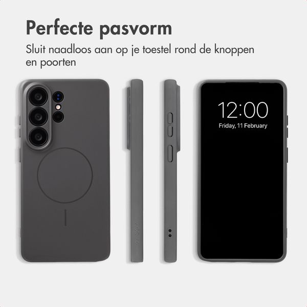 Accezz Grip Backcover met MagSafe Samsung Galaxy S26 Ultra - Grijs
