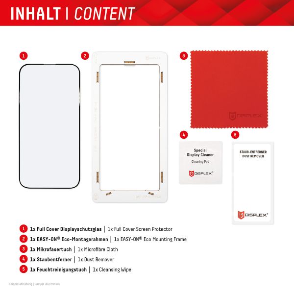 Displex Screenprotector Real Glass Full Cover Xiaomi Redmi Note 12