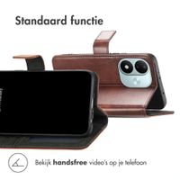 imoshion Luxe Bookcase Xiaomi Redmi Note 17 (5G) - Donkerbruin