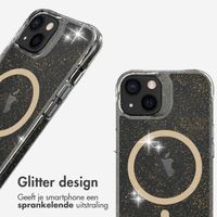 imoshion Clear Glitter Backcover met MagSafe Apple iPhone 13 - Goud