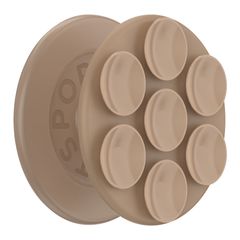 PopSockets Suck-Up Grip & Mount - MagSafe Zuignap - Latte