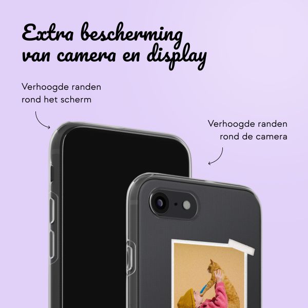 Gepersonaliseerd hoesje met filmrol N°2 iPhone SE (2022 / 2020) / 8 / 7 - Transparant