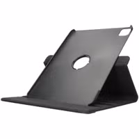 Ontwerp je eigen 360° draaibare tablethoes Apple iPad Pro 12.9 (2020) - Zwart