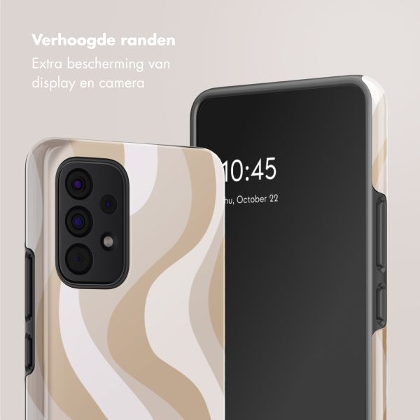 Selencia Vivid Tough Backcover Samsung Galaxy A53 - Desert Waves Beige