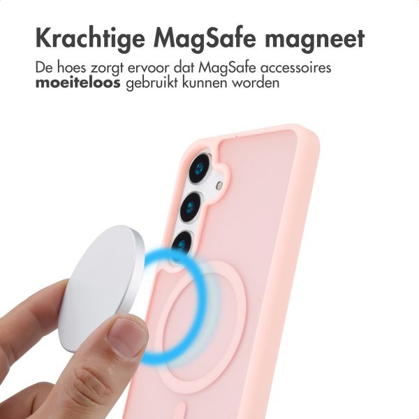 imoshion Color Guard Backcover met MagSafe Samsung Galaxy S25 Plus - Lichtroze