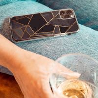 imoshion Design hoesje iPhone Xr - Grafisch Koper / Zwart