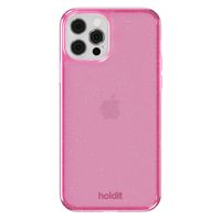 Holdit Glitter Case Apple iPhone 12 / 12 Pro  - Pink