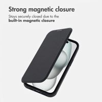 imoshion Transparent Bookcase with MagSafe Apple iPhone 15 - Black