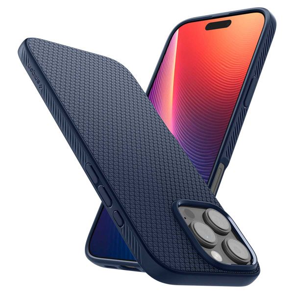 Spigen Liquid Air™ Backcover iPhone 16 Pro Max - Navy Blue