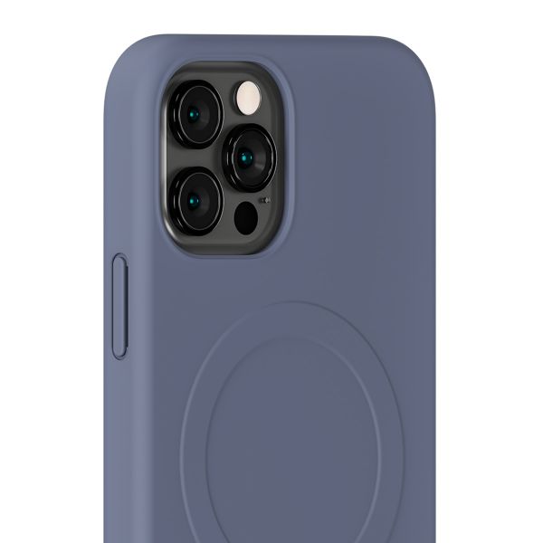 Holdit Soft MagSafe Case Apple iPhone 12 (Pro) - Pacific Blue