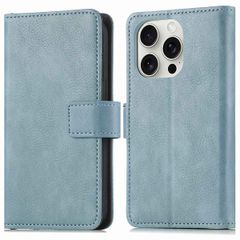imoshion Luxury Bookcase Apple iPhone 16 Pro - Light Blue