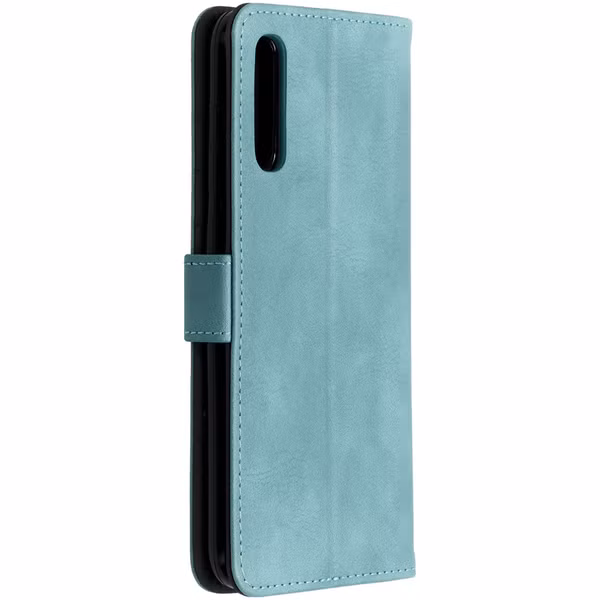 imoshion Luxe Bookcase Samsung Galaxy A70 - Lichtblauw