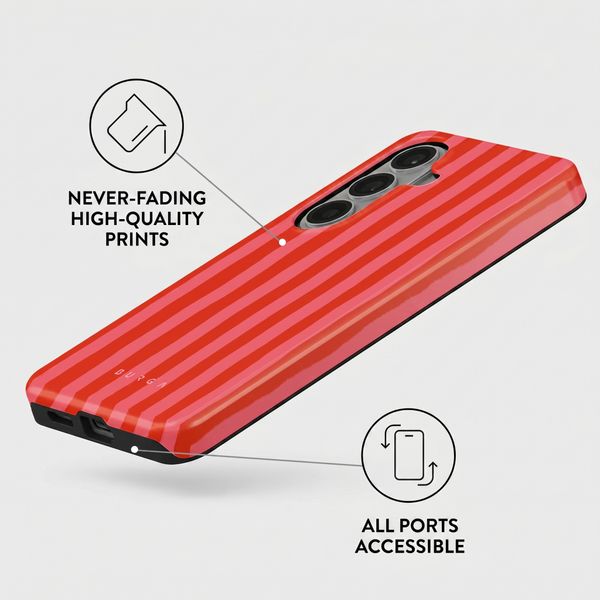 Burga Tough Back Cover with MagSafe Samsung Galaxy S26 - Pomegranate