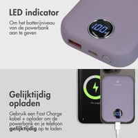 imoshion MagSafe Powerbank - 10.000 mAh - Draadloze powerbank - Paars