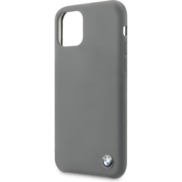 BMW Silicone Backcover iPhone 11 - Grijs