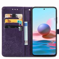 imoshion Mandala Bookcase Xiaomi Redmi Note 10 (4G) / Note 10S - Paars