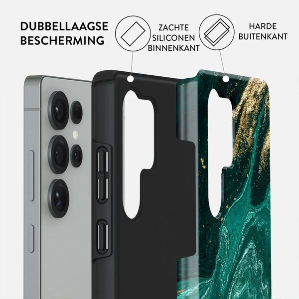 Burga Tough Backcover MagSafe Samsung Galaxy S25 Ultra - Emerald Pool