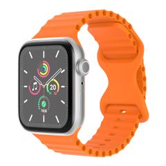 imoshion Athletic siliconenbandje Apple Watch Series 1 t/m 9 / SE (38/40/41 mm) | Series 10 / 11 (42 mm) - Oranje