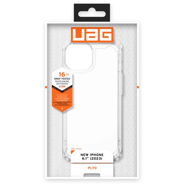 UAG Plyo Backcover iPhone 15 - Ice