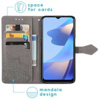 imoshion Mandala Bookcase Oppo A16(s) / A54s - Grijs