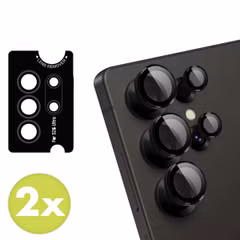 imoshion 2 Pack Camera lens protector Samsung Galaxy S25 Ultra - Zwart